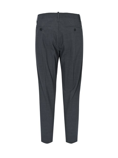Pantalone Ben in misto lana Fumo DONDUP | UP630 TS0009 XXX945